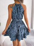 Ruffled Swing Maxi Dress