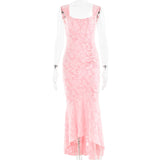 Women's Evening Rosy Dresses