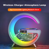 G Shaped LED Wireless Charger