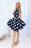 Women's Fashion Sleeveless Belt Dress