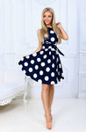 Women's Fashion Sleeveless Belt Dress