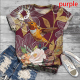 Women's Floral T-shirt