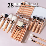 BEILI Pink Makeup Brushes