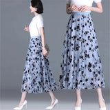 Mesh Floral Skirts