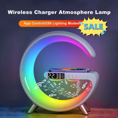 G Shaped LED Wireless Charger